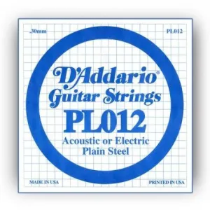 DADDARIO PL012 CUERDAS ACUSTICA/ELECTRICA
