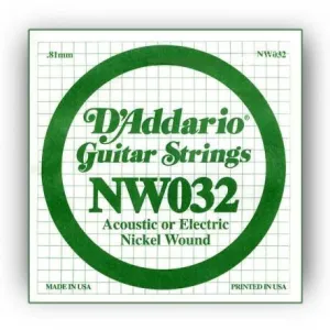 DADDARIO NW032 CUERDAS ELECTRICA