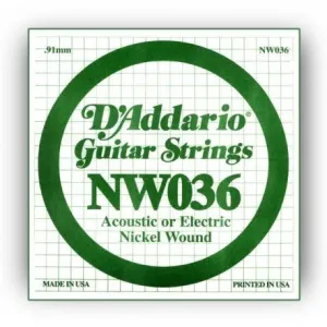 DADDARIO NW036 CUERDA ELECTRICA 036