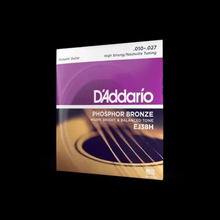 Daddario Ej38H Juego Acustica Nashville 10-27