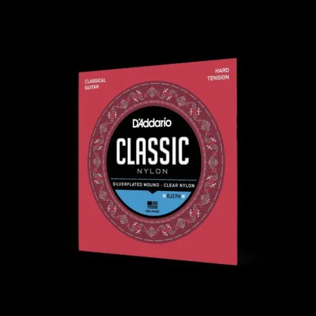 Daddario Ej27H Juego Clasica Tension Fuerte