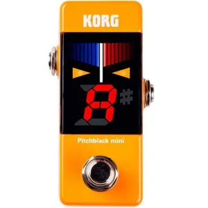 KORG AFINADOR PITCHBLACK X MINI ORANGE KORG AFINADOR PITCHBLACK X MINI ORANGE