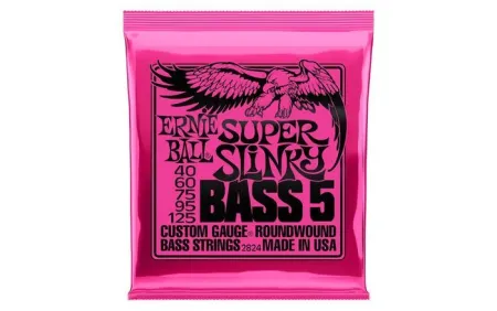 Ernie Ball 2824 Juego Bajo Slinky 40-125