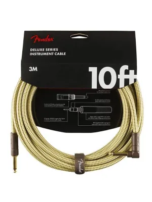FENDER DELUXE SERIES TWEED CABLE 3M ACODADO