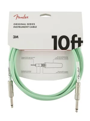 FENDER ORIGINAL SERIES CABLE JACK 3M VERDE