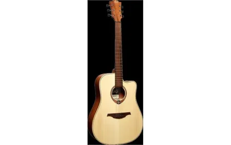 Lag Tramontane T70-Dc Guitarra Acustica Dreadnought Natural
