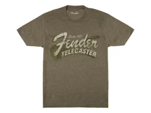 FENDER CAMISETA TELECASTER 1951 VERDE JASPEADO XXL