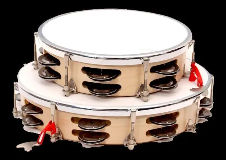 Ritmo D022-1 Pandereta con Tensores 25Cm